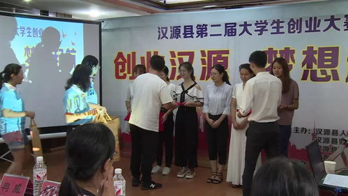 漢源縣第二屆大學生創業大賽圓滿落幕，教育咨詢服務項目嶄露頭角